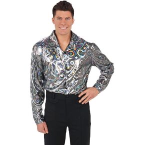 Forum Novelties Men's Disco Fever Costume Shirt