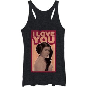 STAR WARS Leia Love Women's Racerback Tank Top