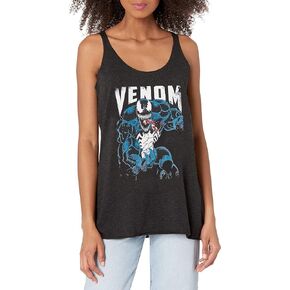 Marvel Classic Venom Grunge Women's Racerback Tank Top