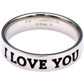 Star Wars I Love You/I Know Stainless Steel Ring | Size 12