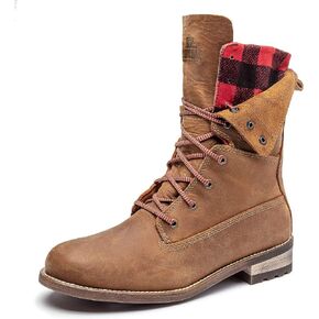 Kodiak Women's 8 in Cloverdale Plaid Ankle Boot