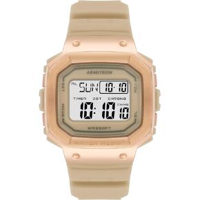 Armitron Unisex Digital Chronograph Resin Strap Watch, 40/8499