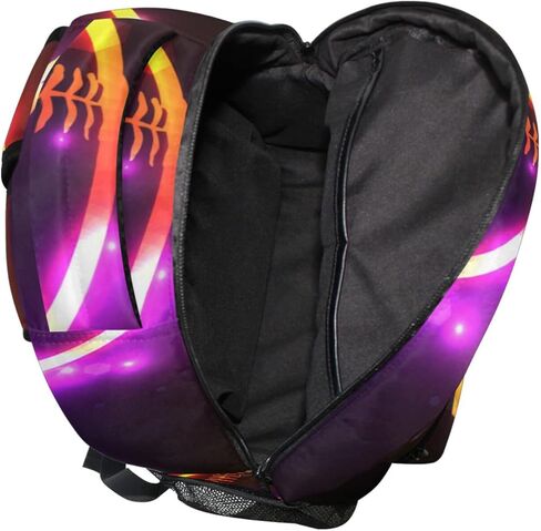 Krafig Boys Girls Kids Sport 3D Soccer School Backpacks Bookbag, Elementary School Bag Travel Backpack Daypack in Kuwait