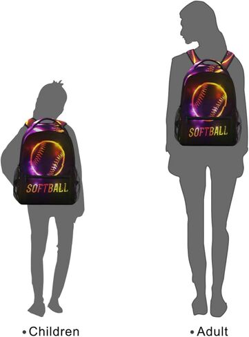 Krafig Boys Girls Kids Sport 3D Soccer School Backpacks Bookbag, Elementary School Bag Travel Backpack Daypack in Kuwait