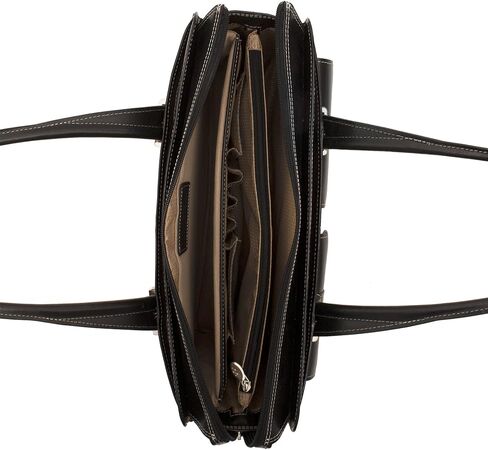 حقيبة لابتوب للسيدات من جلد البقر المحبب بالكامل من McKleinUSA W Series، مقاس 14 بوصة، أخضر (96541) in Kuwait