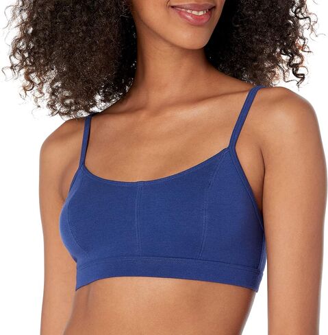 Undies.com المرأة سحب أكثر من القطن الصالة طوال اليوم الراحة الأسلاك الحرة قابل للتعديل الأشرطة حمالة الصدر الصدر Balconette البرازيلي in Kuwait