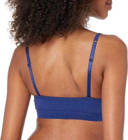 Undies.com المرأة سحب أكثر من القطن الصالة طوال اليوم الراحة الأسلاك الحرة قابل للتعديل الأشرطة حمالة الصدر الصدر Balconette البرازيلي in Kuwait