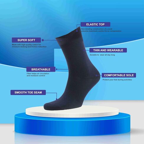 جوارب رياضية مبطنة بالقطن للرجال من ALEX YVN، 14 قطعة in Kuwait