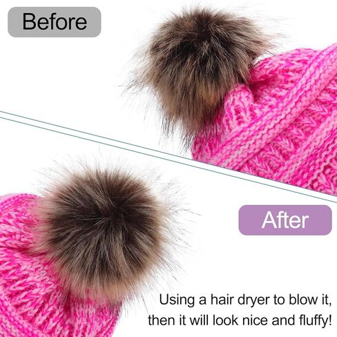 Ibeauti 2 حزمة الشتاء قبعة صغيرة متماسكة سميكة غامض الكفة قبعة جمجمة قبعة دافئة للنساء الرجال in Kuwait