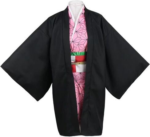 زي أنيمي ميتسوري تانجيرو التأثيري Nezuko Shinobu Zenitsu Giyuu زي الهالوين للبالغين in Saudi Arabia
