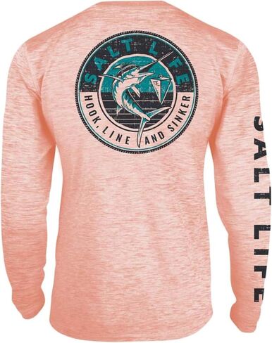 Men's Marlin Sinker SLX Long Sleeve Classic Fit Pocket Shirt in Saudi Arabia