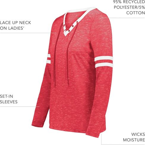 Holloway Women's Ladies Monterey Long Sleeve Tee in Kuwait
