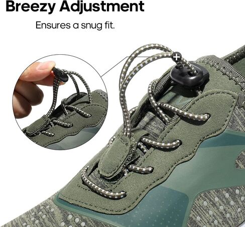 NORTIV 8 Men's Water Shoes Barefoot Athletic Lightweight Sports Aqua Shoes Outdoor Swim Fishing Hiking Diving Surf Walking Water Shoe in Saudi Arabia