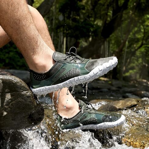 NORTIV 8 Men's Water Shoes Barefoot Athletic Lightweight Sports Aqua Shoes Outdoor Swim Fishing Hiking Diving Surf Walking Water Shoe in Saudi Arabia