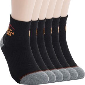 Pro Mountain Quarter Ankle Compression Athletic Cotton Mesh Hiking Socks