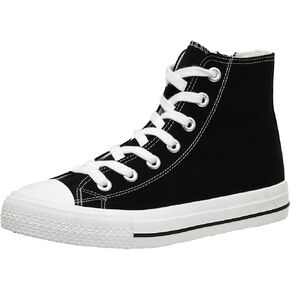 CUSHIONAIRE Women's Vance high top Canvas sneaker +Memory Foam