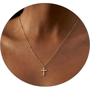 Kyerlyn 18k Gold Plated Evil Eye Pendant Necklace for Women CZ Necklace Simple Jewelry Gift for Birthday Christmas Day Valentine's Day