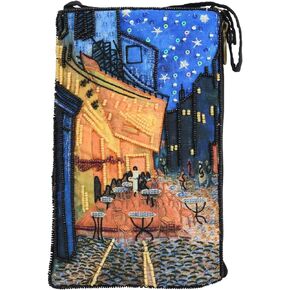 SHB966 Club Bag Van Gogh Cafe, 7.5-inch