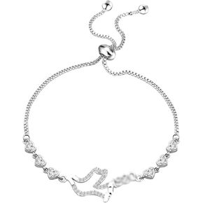 AKTAP Sorority Gift Z P B Dove Bracelet Inspired Greek Greece Sorority Finer Women Jewellery