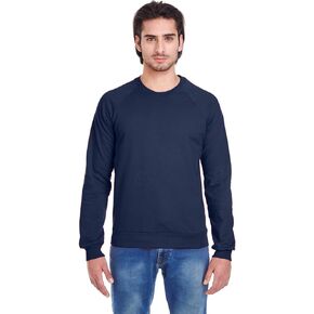 American Apparel Unisex California Fleece Long Sleeve Raglan
