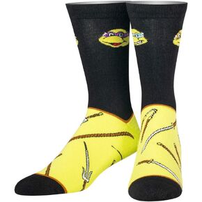 Men's Knit Crew Socks, Ren and Stimpy