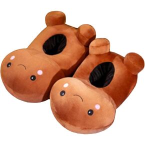 Soft Stuffed House Slippers Cute Winter Warm Slippers Sexy Plush Slippers for Women Girl
