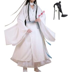 Xie Lian cosplay costume ancient Chinese Hanfu robe Tian guan ci fu cosplay costumes for men and women on Halloween