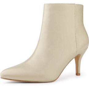 Perphy Pointed Toe Booties Stiletto Heels Ankle Boots for Women