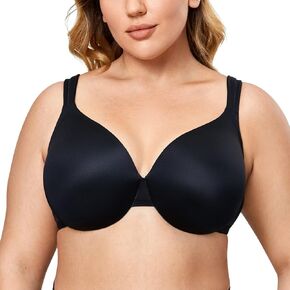 AISILIN Women's T Shirt Bra Lightly Padded Underwire Full Coverage Plus Size Bras