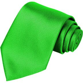 KissTies Solid Tie Pure Color Neckties for Men