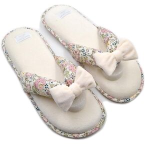 Millffy womens Summer Slippers Coral Slippers flip Flops Japanese Slippers Floral Slippers