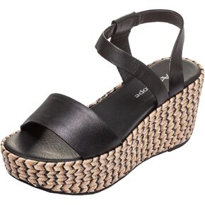 Antelope Women's Kassa Leather Wedge Platform Sandals