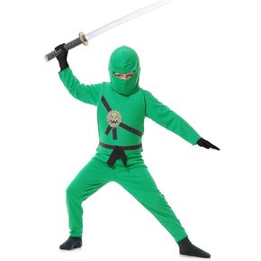 Child Red Ninja Master Costume