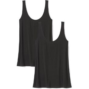 Daily Ritual Women's Jersey Tank Top, Pack of 2 in Kuwait