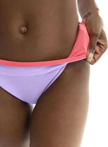 Smart & Sexy Women's Standard Reversible Bralette Top and Banded Bikini Bottom Set in Kuwait
