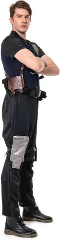 IOONCHI Adult Cosplay Jacket Costume Coat Pants Gloves Outfits Brown Uniform Halloween Full Set in Saudi Arabia