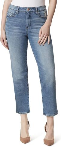 Jessica Simpson Women's Spotlight High Rise Slim Straight Crop in Saudi Arabia