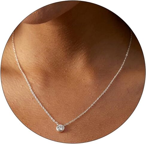 Kyerlyn 18k Gold Plated Evil Eye Pendant Necklace for Women CZ Necklace Simple Jewelry Gift for Birthday Christmas Day Valentine's Day in Saudi Arabia