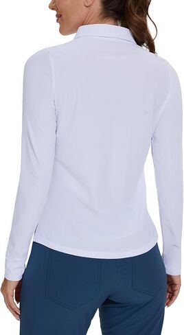 M MOTEEPI Womens Golf Shirt Polo Tennis Tops with 3-Button in Saudi Arabia