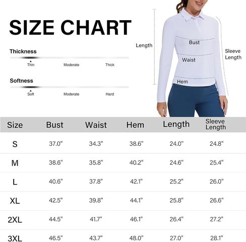 M MOTEEPI Womens Golf Shirt Polo Tennis Tops with 3-Button in Saudi Arabia