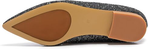 حذاء باليه نسائي مسطح من Felix & Flora بمقدمة مدببة ومريح وكلاسيكي لحفلات الزفاف يوميًا in Kuwait