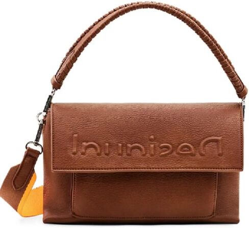 Desigual Accessories PU Across Body Bag, Black in Saudi Arabia