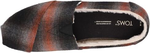 TOMS Mens Alpargata Slip On Casual Shoes - Black in Saudi Arabia