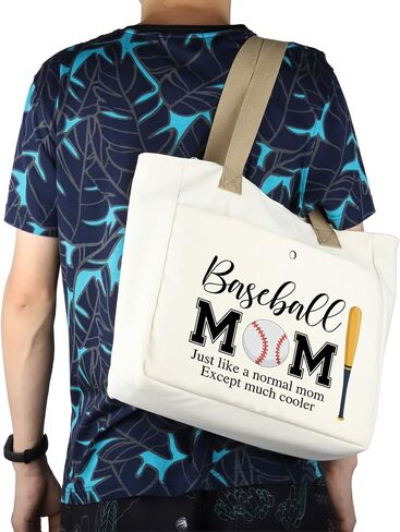 MBMSO البيسبول أمي حمل حقيبة البيسبول أمي هدايا للاعب البيسبول عاشق البيسبول حمل للأمهات فريق البيسبول أمي الهدايا in Saudi Arabia