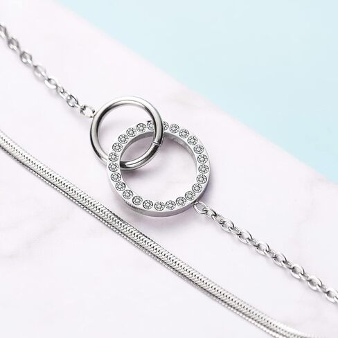 LParkin Mother of the Bride Gifts Bracelet Wedding Gift for Mom Mother Jewelry Bracelets in Saudi Arabia