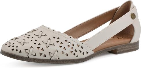 WHITE MOUNTAIN Women's Nobler Open Ballet Flat in Saudi Arabia