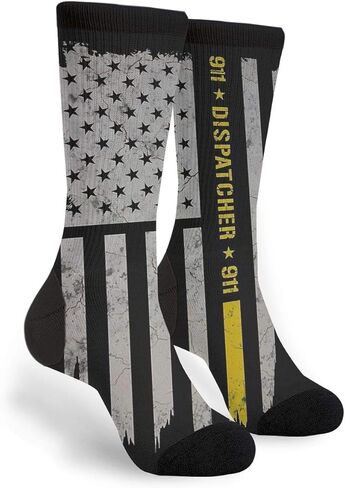 NGFF Green Sparkle Mermaid Scales Men Women Funny Novelty Crew Tube Socks Gift in Kuwait