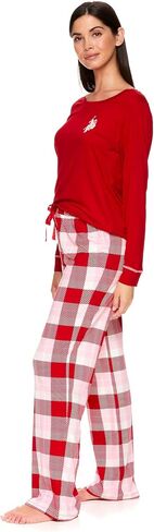 U.S. Polo Assn. Womens Pajama Sets 3-Piece with Top, Shorts, and Pants - Lounge Sets for Women in Saudi Arabia