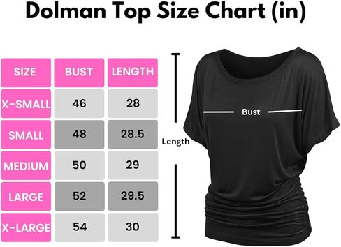 قميص Sweet Hearts 3-Pack Dolman للنساء - قميص كاجوال سادة بأكمام قصيرة للعمل مع كشكش جانبي مصنوع في الولايات المتحدة الأمريكية in Kuwait