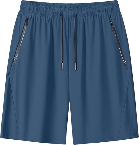 CAMLAKEE Boys Athletic Shorts Quick Dry Kids Performance Basketball Shorts with Zipper Pockets in Saudi Arabia